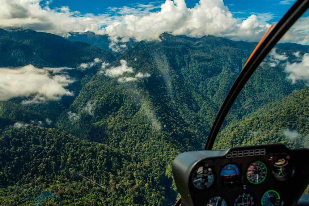Costa Rica Helicopter_rainforest